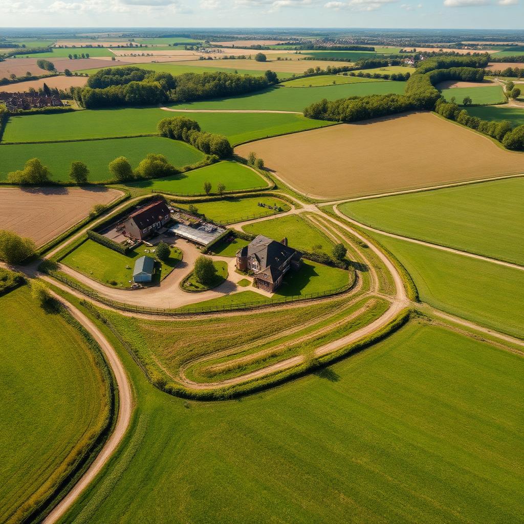 Bouwgrond voor open bebouwing — 1.245 m²